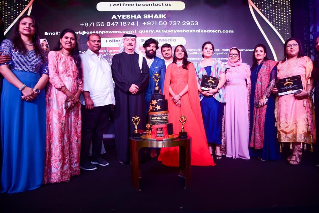 Prestigious Honors Ceremony Moment